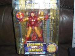 MARVEL LEGENDS SERIES 1 TOY BIZ 2002 6 INCH 3 FIGURES CAPTAIN AMERICA IRON MAN