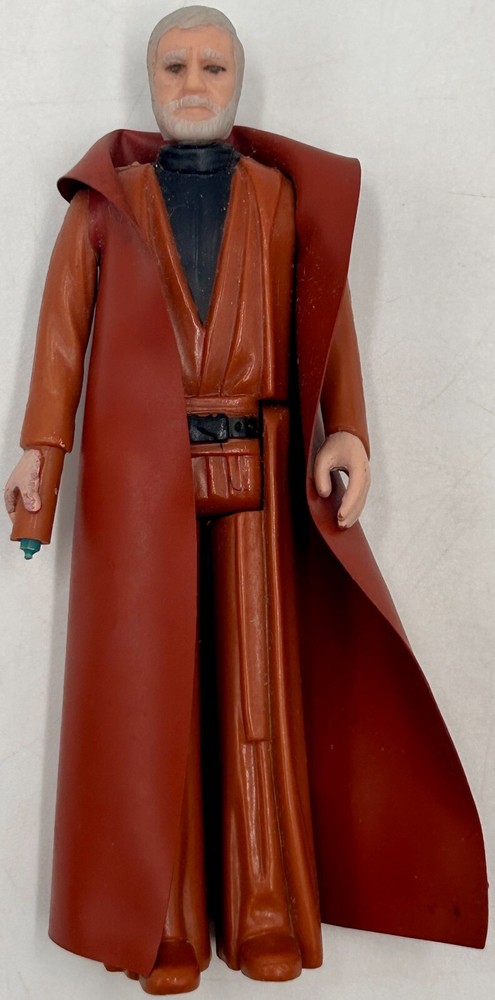 1977 Kenner Star Wars Ben (Obi-Wan) Kenobi Figure w/ Cape & Lightsaber