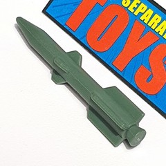 GI Joe Ammo Dump Unit 109MM MISSILE no sticker rocket original 1985 playset part