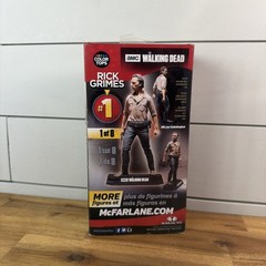2016 McFarlane Walking Dead Color Tops #1 Rick Grimes 6″ Figure (BOX DAMAGE) NEW