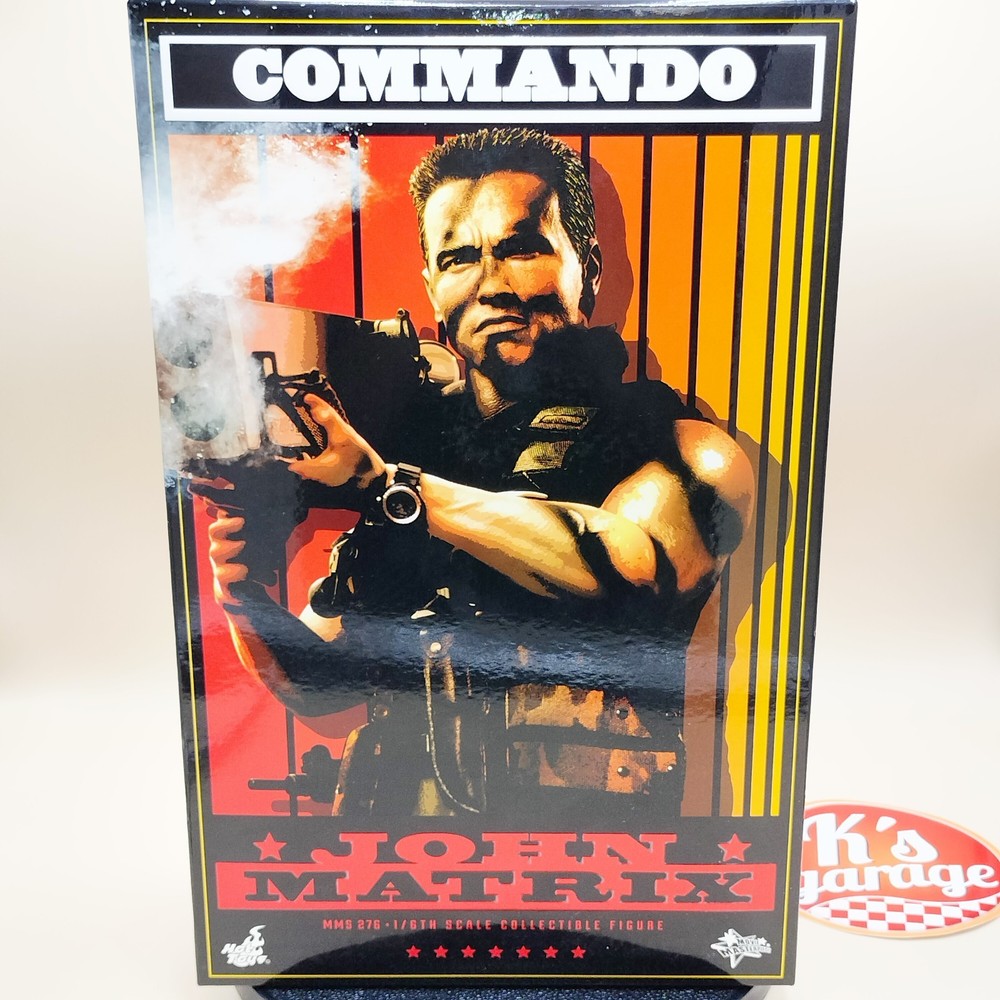 Hot Toys 1/6 COMMANDO JOHN MATRIX MMS276 Arnold Schwarzenegger Action Figure