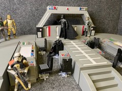 Star Wars inspired Custom made generic Bridge room Diorama