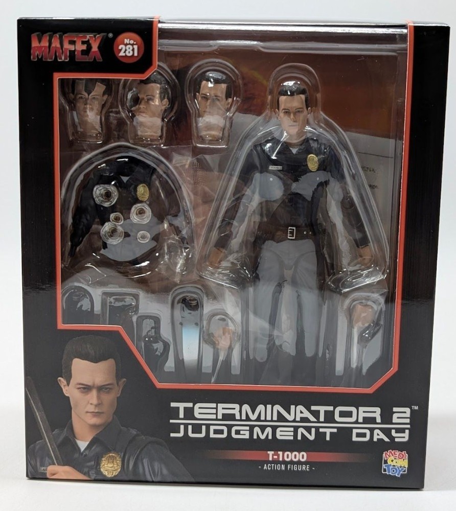 MAFEX Terminator 2 Judgment Day T-1000 Medicom Toy Figure New Box