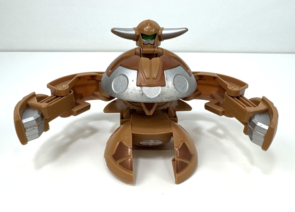 Bakugan Primo Vulcan Tan Subterra Large Deka Display Figure 620g (Read)