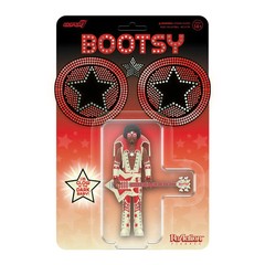 Authentic Super7 Bootsy Collins Glow ReAction Figure 3.75 Inches NEW