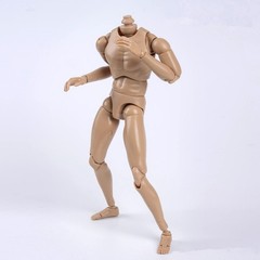 US ZYTOYS ZY-B001 1/6 Male Narrow Shoulder Action Figure 12in Soldier Body Model