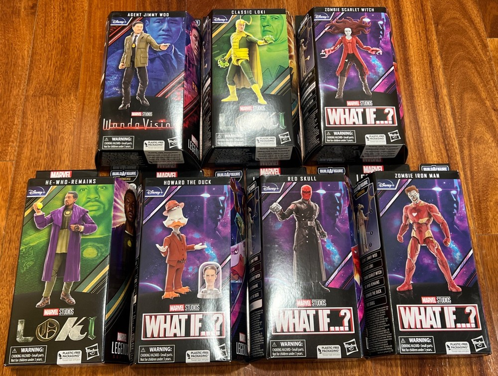 Hasbro Marvel Legends KHONSHU BAF Wave 6″ Complete Set Of 7 BRAND NEW SEALED