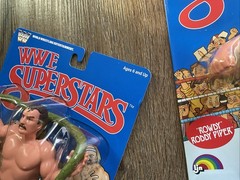 COMPLETE LJN WWE SUPERSTARS Series 3 Blue Card Roddy Piper Rock Jake the Snake