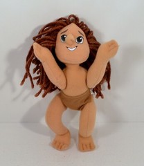 RARE 2000 Tarzan 7.5″ Plush Action Figure McDonald’s EUROPE Disney Tarzan