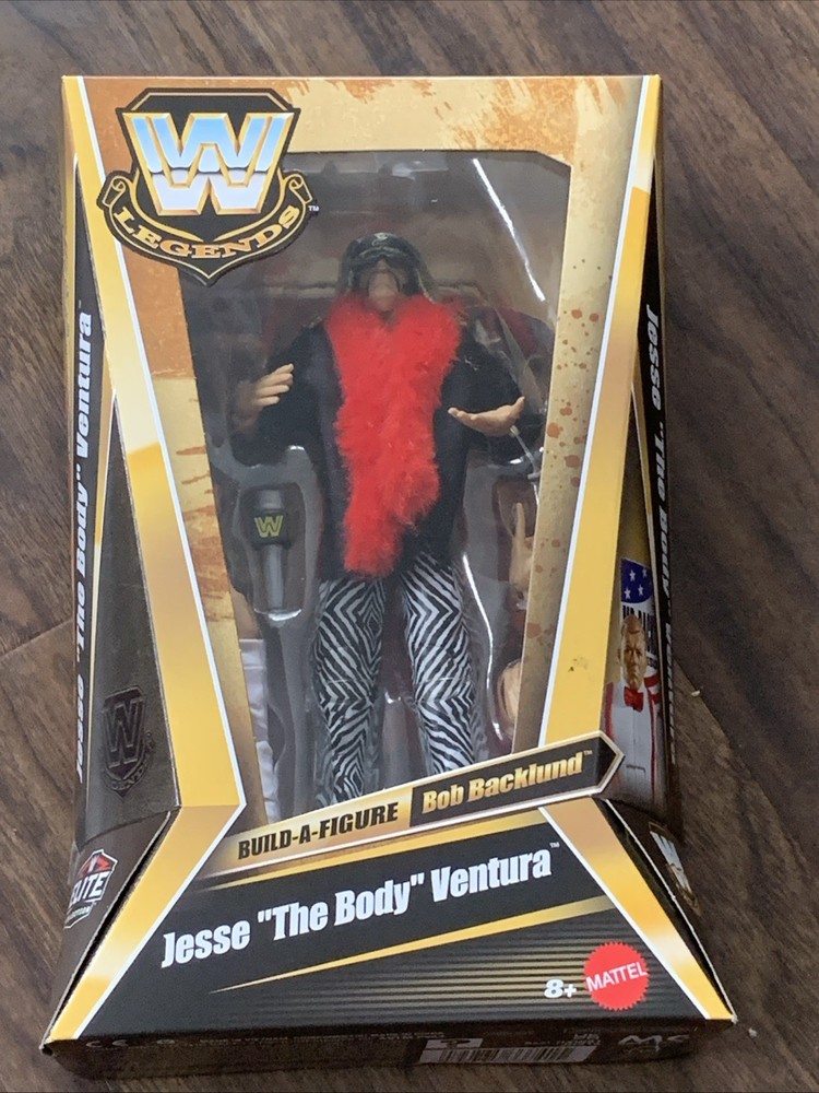 WWE ELITE LEGENDS JESSE “THE BODY” VENTURA Action Figure Series 30 Backlund
