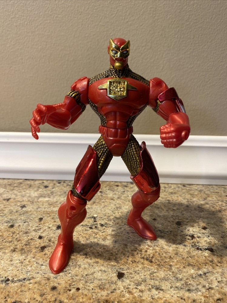 Iron Man Reborn Marvel Action Figure 1997 Toy Biz Incomplete