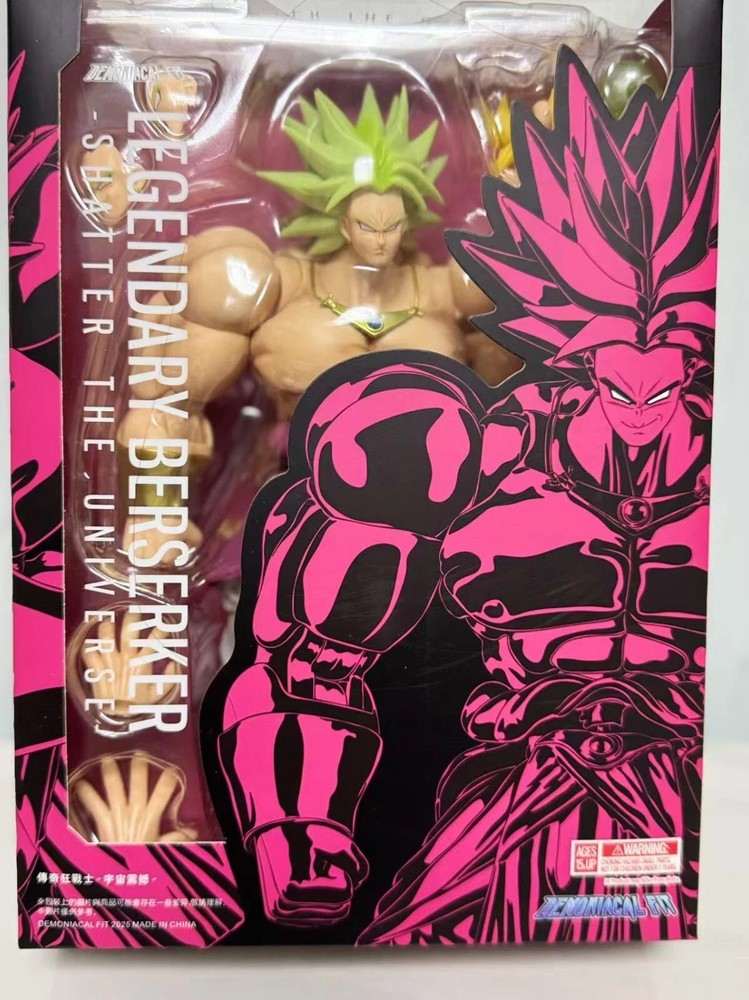 Dragon Ball Broly Legendary Berserker SHF Demoniacal Fit Action Figure -US STOCK