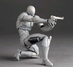 REVOLTECH Amazing Yamaguchi Harley Quinn Red x Black Ver. Kaiyodo + Option Parts