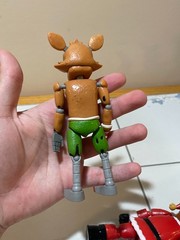 Five Nights at Freddys FNAF Holiday Christmas Ginger Foxy & Santa Freddy Figures