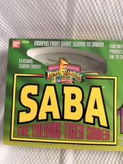 Bandai Mighty Morphin Power Rangers Saba The Talking Tiger Saber VTG 3 Sounds