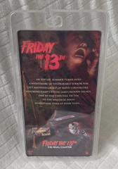 NECA Friday the 13th Part 3 JASON VOORHEES w/ Machete & Axe Bloody Action Figure