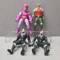 X-Men Toy Biz Action Figure Lot Magneto Cable Maverick Marvel 1990s Loose