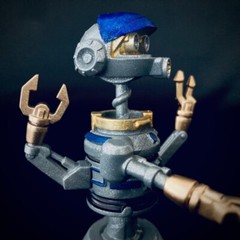 RX-24 Pilot Droid for 3.75 in & 6 in Figure Diorama (1:18 & 1:12 )