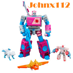 SDCC 2026 Hasbro Transformers x Jem and the Holograms Autobot Blaster PRESALE