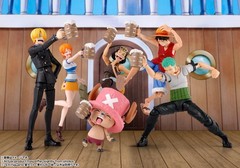 BAS69801: Party Set – The Straw Hat Crew – “One Piece”, S.H. Figuarts