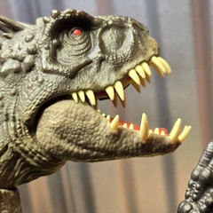 Jurassic World Scorpios Rex Light-Up Roaring Dinosaur Figure Mattel 14.5in Toy