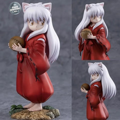 Inuyasha Sesshoumaru Anime Figure PVC Action Figurine Cute Standing Model Collec