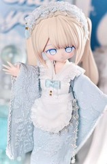 In A Box Poetry The Frost Asymptomatic 14.5cm/5.7in Bjd Hang Card Dressable Doll