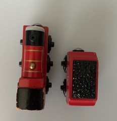 Thomas & Friends Learning Curve Wooden Railway James & James’ Tender 2003 Train