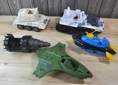 Lot Of G.I. Joe Vehicles 1980’S & 2000’s- Incomplete *Pre-Owned*