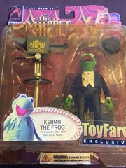 Palisades The Muppet Show Kermit the Frog ToyFare Exclusive 25 Years Damaged