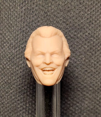 Jack Nicholson Joker 1989 Batman Custom Head Sculpt 1/12, 1/10