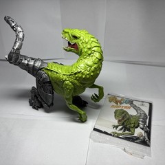 McFarlane Toys Raw10 Raptor Velociraptor Dinosaur Action Attacks Green Mech