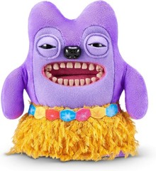 Funny Plush Greedy Grinner – 9″ Vacay Vibes Monster with Human-like Teeth
