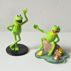 2 Kermit The Frog PVC Figures By Applause