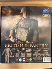 1/6 DID WWI 1914-1918 British Infantry Albert Brown (NIB) FREE SHIPPING