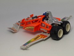 Vintage 1986 Kenner Original M.A.S.K. Vehicle FIREFLY Incomplete w Figure & Mask