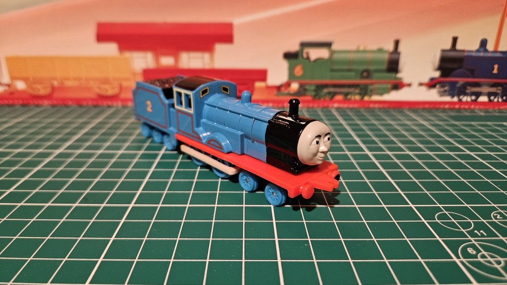 1992 ERTL Thomas & Friends Train Edward The Blue Engine EUC