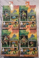4pcs NECA Teenage Mutant Ninja Turtles Usagi Yojimbo 7-inch (Turtles Only)- New