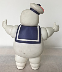 Vintage 1980s Ghostbusters Lot of 4 Stay Puft Slimer Kenner Mini Traps Columbia