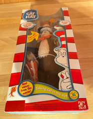 Dr. Seuss’ The Cat in the Hat Movie Talking Action Figure Play Along 2003 NEW