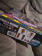 Godzilla x Kong The New Empire Kong vs Shar King Figures 4pc Diorama Set PlsRead