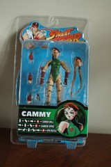 CAPCOM STREET FIGHTER CAMMY ROUND 2 BY SOTA TOYS GREEN OUTFIT 2005 NEVER OPENED