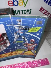 Bandai 1984 The Star Searchers Diecast Metal Poseable Robot ZERIC $ NEW 🔥