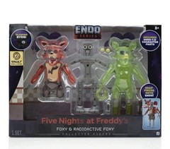 Five Nights at Freddy’s – Endo-01 (Classic Foxy and Radioactive Foxy) In-hand