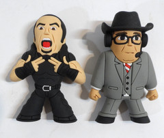 Micro Brawlers MATT HARDY & JIM ROSS Figures