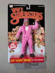 Mattel LJN WWE Superstars Jesse The Body Ventura BLACK CARD Chase Series 2