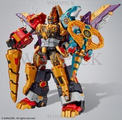 Miniforce Dinoid Warrior DINO EMPEROR 5-Robot Combine Transformer Robot Toy 2025