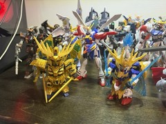 Lot Of Gundam Figures