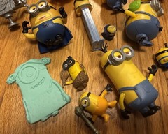 Minions Mini Figures Lot Cake Topper Toys Despicable Me