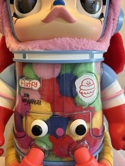 POP MART Mega Space Molly 1000% Jon Burgerman Figure Limited Edition